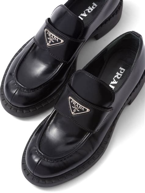 replica prada slides|prada logo loafers.